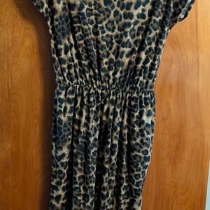 Leopard Print Jumpsuit